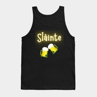 Slainte Drinking Shirt Tank Top